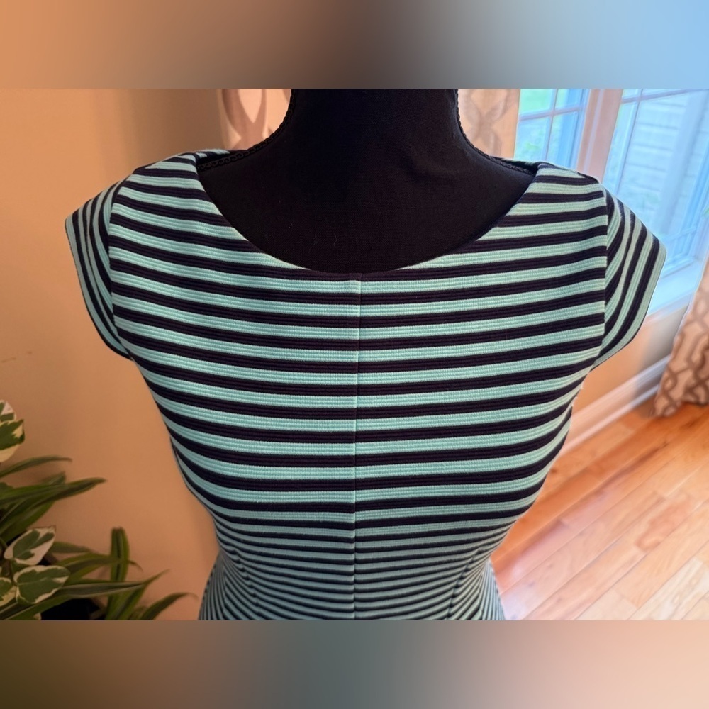 Lilly Pulitzer Fit & Flare Textured Brielle Dress Blue/Turquoise Women’s Size S - Picture 3 of 16